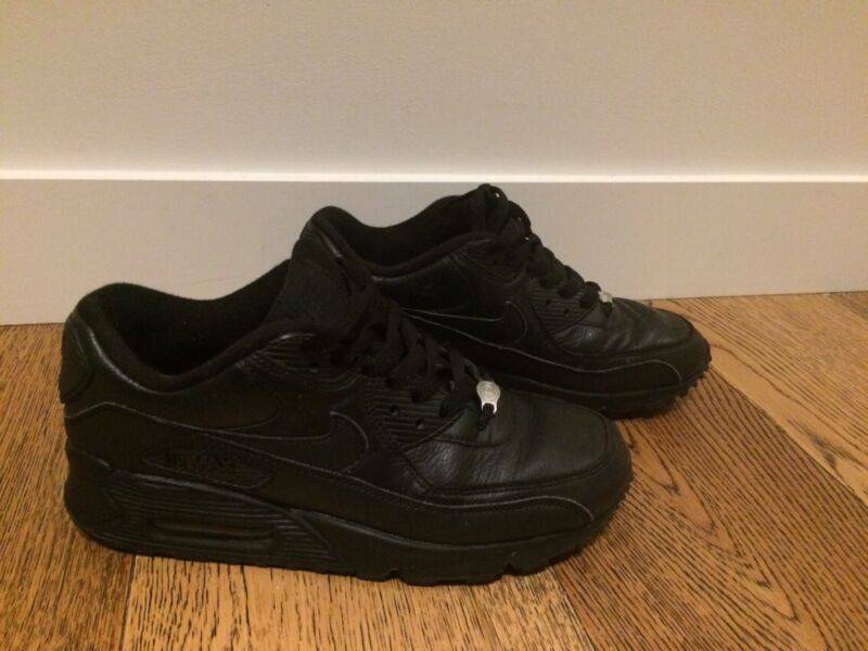 nike air max 90 leather black womens